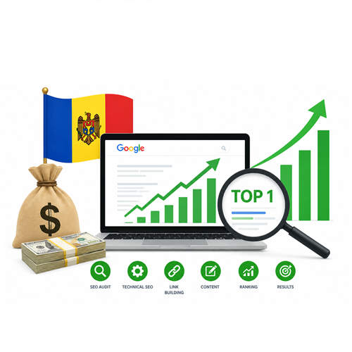 Продвижение сайта в Молдове – SEO для бизнеса, который хочет быть №1 в Google